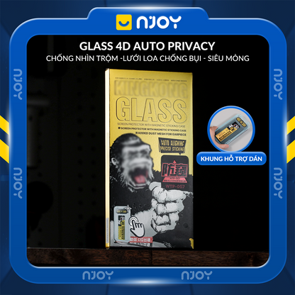 Kính Cường Lực Wekome Kingkong Chống Nhìn Trộm Cho iPhone 17 Pro Max 16 15 14 13 12
