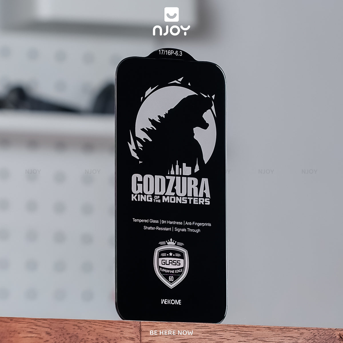 Kính Cường Lực WK Godzura 6D Trong Suốt Không Hộp Cho Điện Thoại iPhone 18 Pro Max 17 16 15 14