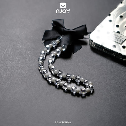 Ốp Lưng Chấm Bi Tráng Gương Kèm Dây Đeo Sang Trọng Cho Điện Thoại iPhone 17 Pro Max 16 15 14 13