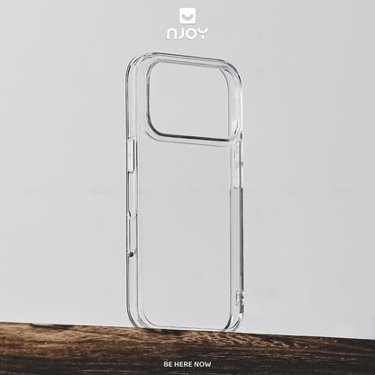 Ốp Trong Suốt Chống Sốc Bảo Vệ Camera Có Nút AI Cho Điện Thoại iPhone 17 Pro Max 16 15 14 13