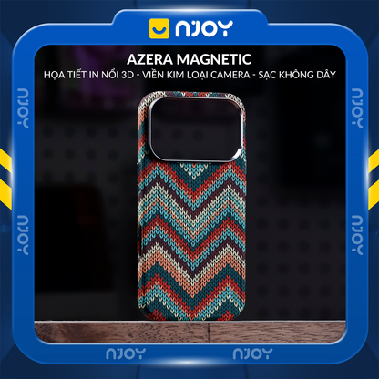 Ốp Carbon Magsafe Siêu Mỏng PC Họa Tiết Vải Đan Cho Điện Thoại iPhone 17 Pro Max 16 15 14 13