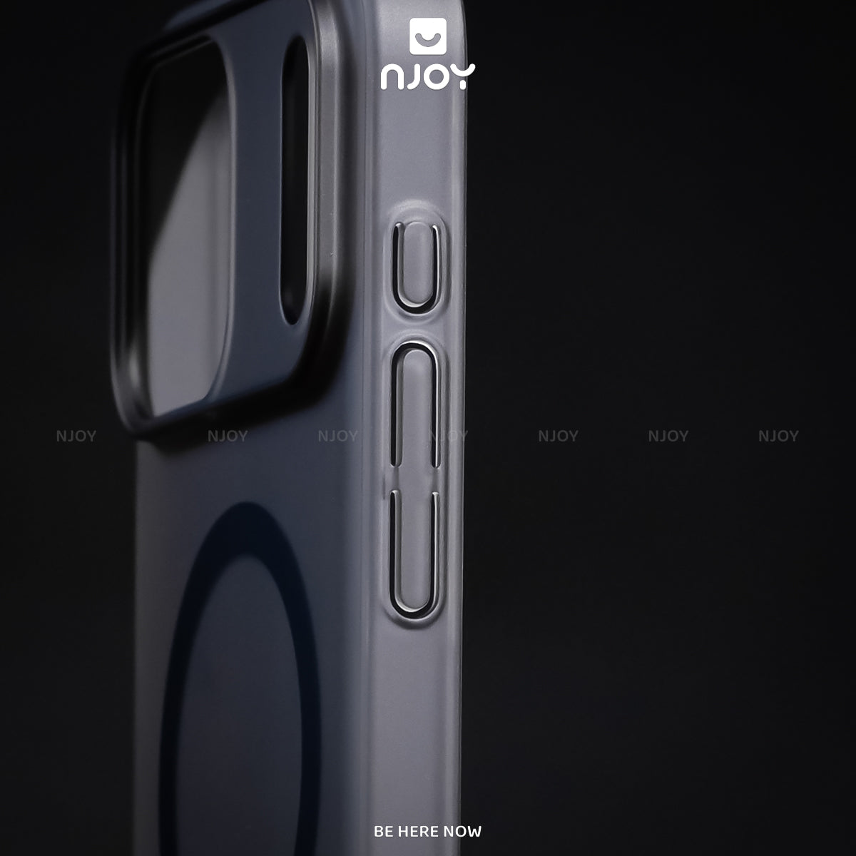 Ốp Magsafe Siêu Mỏng Nhám Mờ Chống Vân Tay Cho iPhone 12 13 14 15 16 17 Pro Max