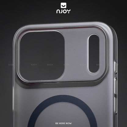 Ốp Magsafe Siêu Mỏng Nhám Mờ Chống Vân Tay Cho iPhone 12 13 14 15 16 17 Pro Max