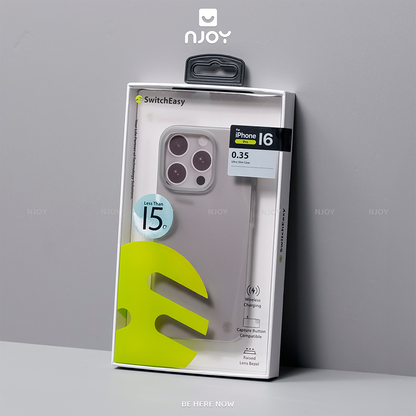 Ốp Nhám Siêu Mỏng SwitchEasy Chống Vân Tay PP Cho iPhone 17 Pro Max 16 15