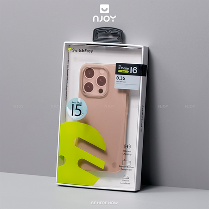 Ốp Nhám Siêu Mỏng SwitchEasy Chống Vân Tay PP Cho iPhone 17 Pro Max 16 15