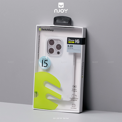 Ốp Nhám Siêu Mỏng SwitchEasy Chống Vân Tay PP Cho iPhone 17 Pro Max 16 15