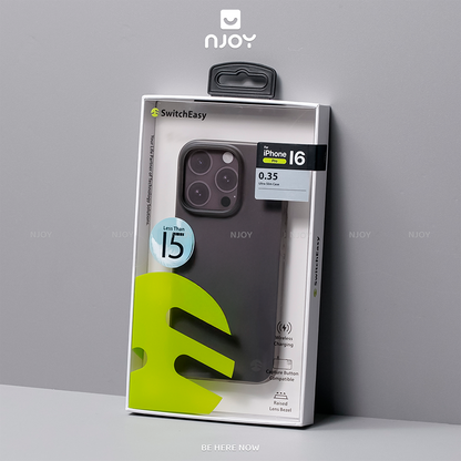 Ốp Nhám Siêu Mỏng SwitchEasy Chống Vân Tay PP Cho iPhone 17 Pro Max 16 15