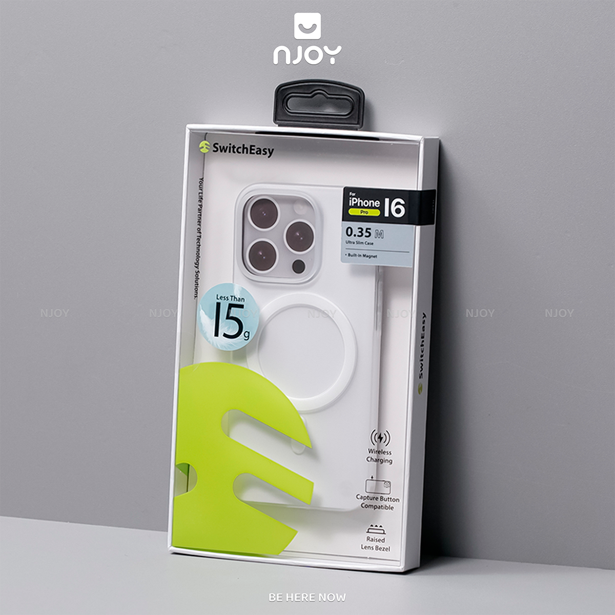 Ốp Nhám Siêu Mỏng SwitchEasy Chống Vân Tay PP Cho iPhone 17 Pro Max 16 15