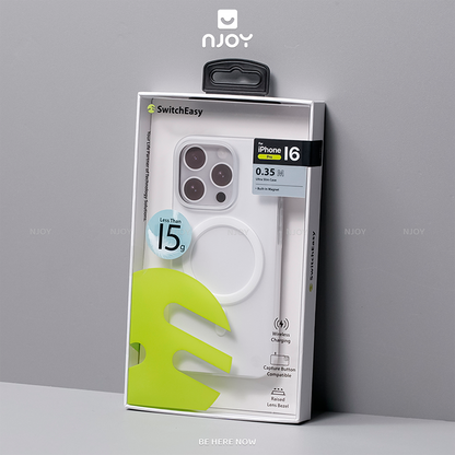 Ốp Nhám Siêu Mỏng SwitchEasy Chống Vân Tay PP Cho iPhone 17 Pro Max 16 15