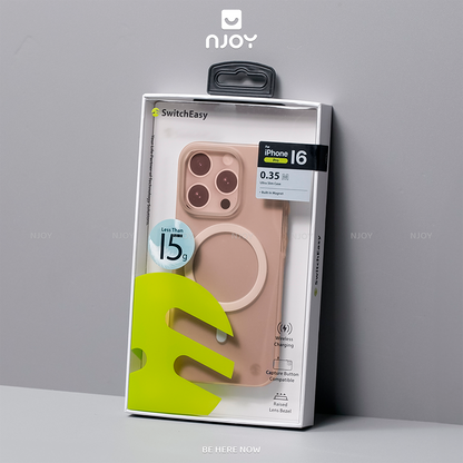 Ốp Nhám Siêu Mỏng SwitchEasy Chống Vân Tay PP Cho iPhone 17 Pro Max 16 15