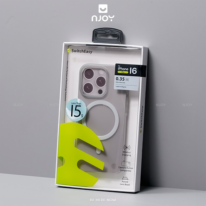 Ốp Nhám Siêu Mỏng SwitchEasy Chống Vân Tay PP Cho iPhone 17 Pro Max 16 15