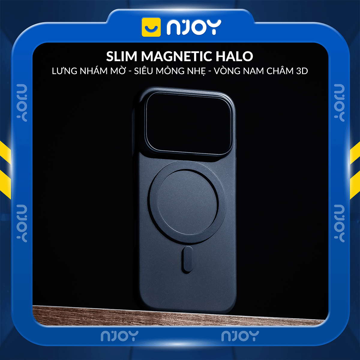 Ốp Siêu Mỏng Magsafe Nổi 3d Nhám Mờ Chống Vân Tay Cho Điện Thoại iPhone 17 Pro Max 16 15 14 13