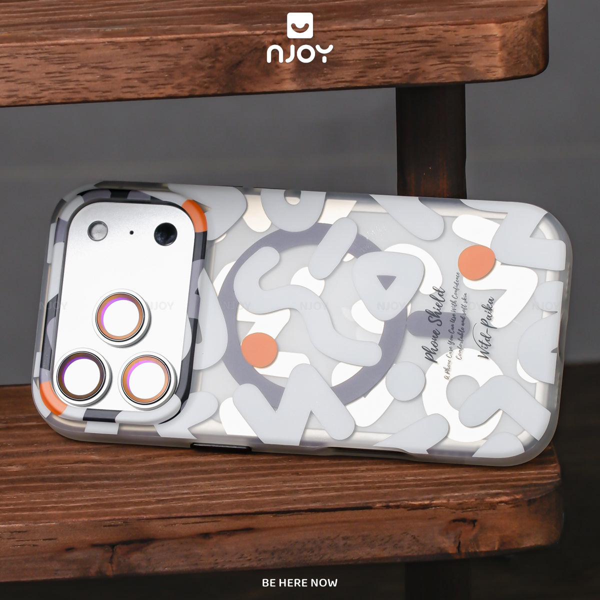 Ốp Lưng Nhám Magsafe Chống Vân Tay Họa Tiết Graffiti Cho Điện Thoại iPhone 17 Pro Max 16 15 14 13