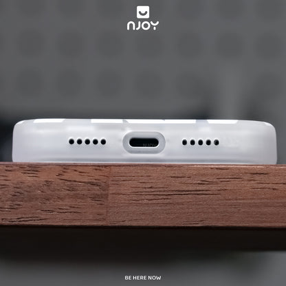 Ốp Lưng Nhám Magsafe Chống Vân Tay Họa Tiết Graffiti Cho Điện Thoại iPhone 17 Pro Max 16 15 14 13