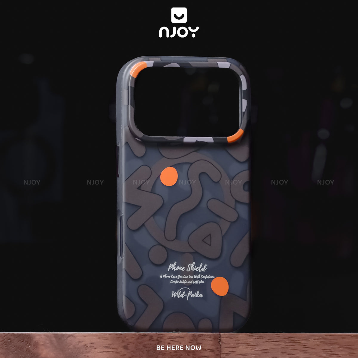 Ốp Lưng Nhám Magsafe Chống Vân Tay Họa Tiết Graffiti Cho Điện Thoại iPhone 17 Pro Max 16 15 14 13