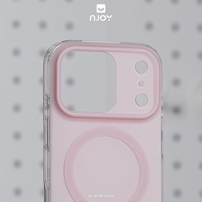 Ốp Magsafe Lưng Nhám Chống Bẩn Màu Pastel Cho iPhone 17 Pro Max 16 15 14 13 12