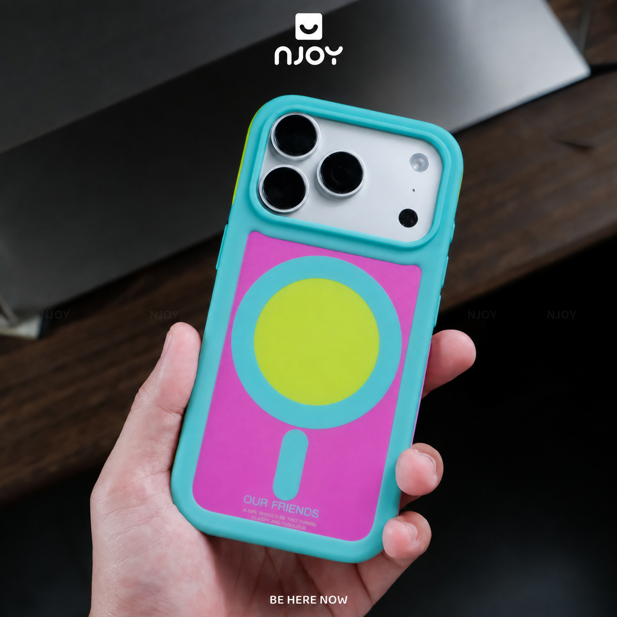 Ốp Chống Bẩn Retro Pop City Chống Sốc Bảo Vệ Camera Cho Điện Thoại iPhone 17 Pro Max 16 15 14 13