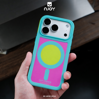 Ốp Chống Bẩn Retro Pop City Chống Sốc Bảo Vệ Camera Cho Điện Thoại iPhone 17 Pro Max 16 15 14 13