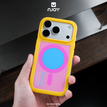 Ốp Chống Bẩn Retro Pop City Chống Sốc Bảo Vệ Camera Cho Điện Thoại iPhone 17 Pro Max 16 15 14 13