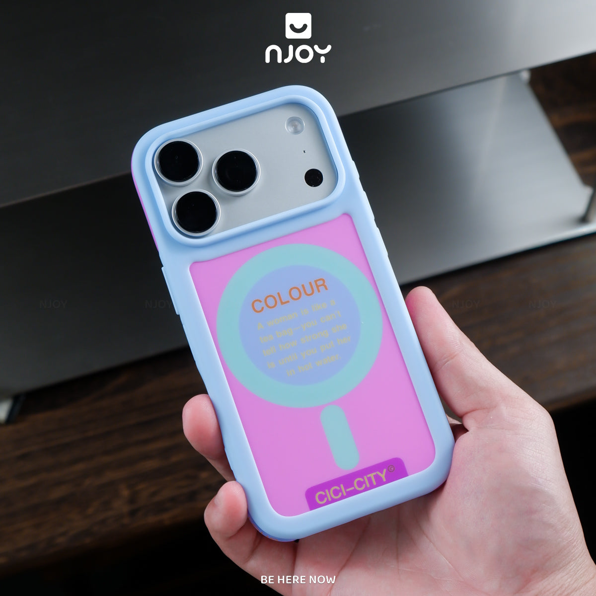 Ốp Chống Bẩn Retro Pop City Chống Sốc Bảo Vệ Camera Cho Điện Thoại iPhone 17 Pro Max 16 15 14 13