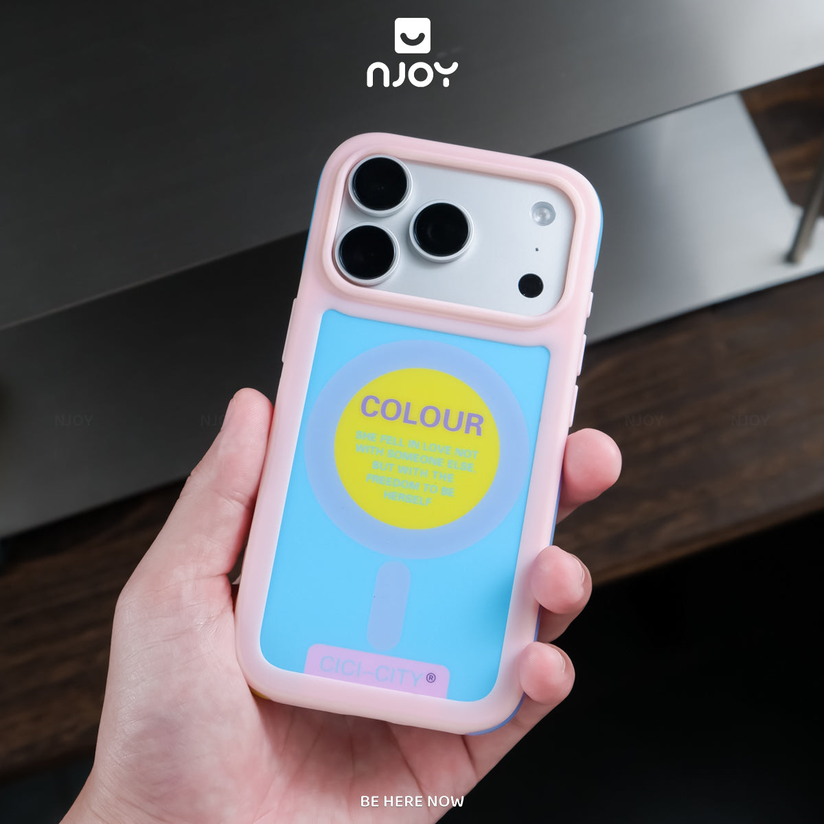 Ốp Chống Bẩn Retro Pop City Chống Sốc Bảo Vệ Camera Cho Điện Thoại iPhone 17 Pro Max 16 15 14 13