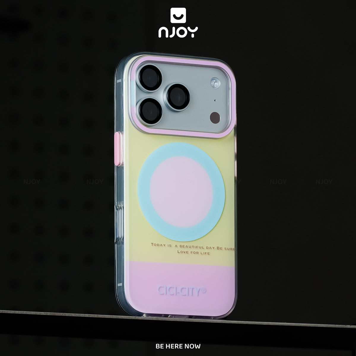 Ốp Nhám Chống Bẩn Màu Pastel Pop City Chống Sốc Cho Điện Thoại iPhone 18 Pro Max 17 16 15 14 13