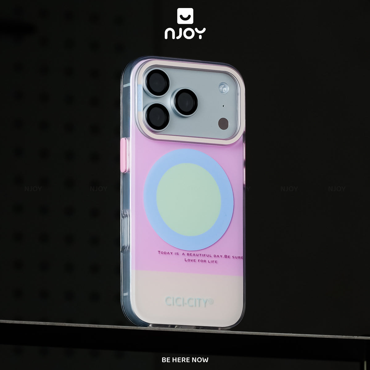 Ốp Nhám Chống Bẩn Màu Pastel Pop City Chống Sốc Cho Điện Thoại iPhone 18 Pro Max 17 16 15 14 13