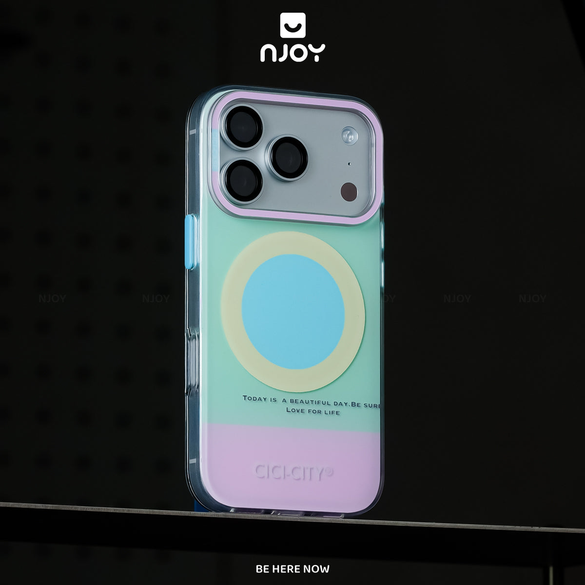 Ốp Nhám Chống Bẩn Màu Pastel Pop City Chống Sốc Cho Điện Thoại iPhone 18 Pro Max 17 16 15 14 13