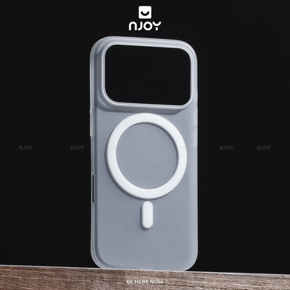 Ốp Siêu Mỏng Magsafe Nổi 3d Nhám Mờ Chống Vân Tay Cho Điện Thoại iPhone 17 Pro Max 16 15 14 13