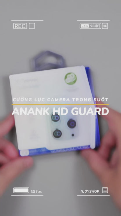 Cường Lực Camera Anank AR Trong Suốt Độ Cứng 9H Cho iPhone 17 Pro Max 16 15 14 13 12