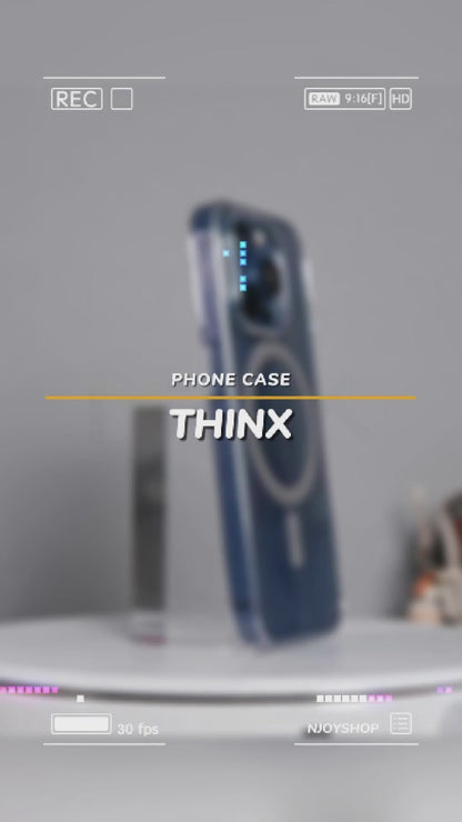 Ốp Magsafe Trong Suốt Thinix Siêu Mỏng Cho iPhone 17 Pro Max 16 15 14 13 12