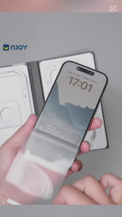 Kính Cường Lực Tự Dán Chống Trộm Chống Vân Tay Wekome 6D Cho Điện Thoại iPhone 17 Pro Max 16 15 14