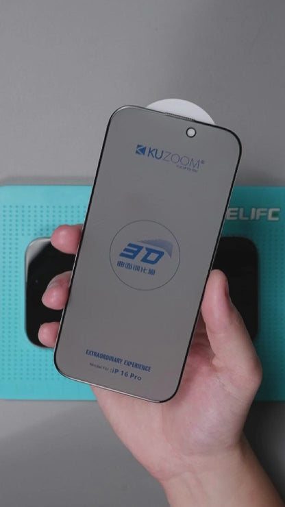 Kính Cường Lực Kuzoom Chống Nhìn Trộm Không Lẹm Viền Cho Điện Thoại iPhone 17 Pro Max 16 15 14 13 12 11