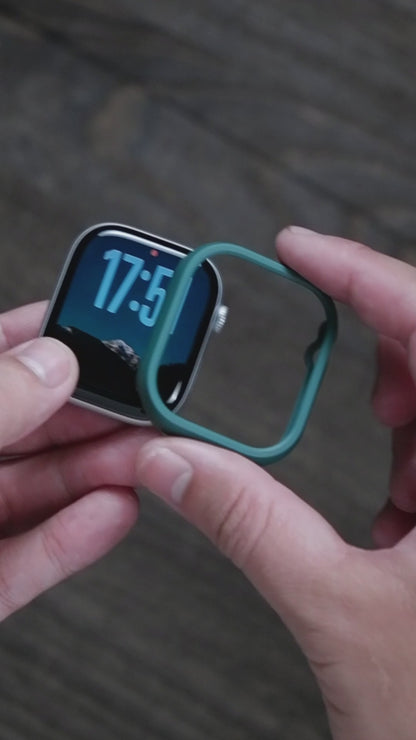Ốp Viền Màu Nhám Mờ Chống Bám Bẩn Cho Đồng Hồ Apple Watch Ultra Series S11 10 9 8 7 6 SE 44/45/46/49 38/40/41/42mm