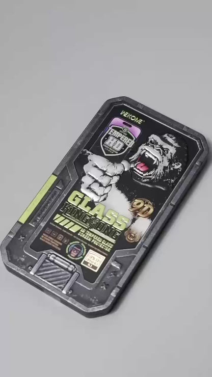 Kính Cường Lực Wekome Kingkong Trong Suốt 9D  Cho iPhone 17 Pro Max 16 15 14 13 12 11