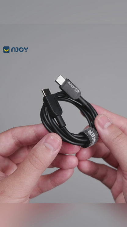 Cáp Sạc Nhanh 60W Anker 310 Type C To Type C Cho Điện Thoại iPhone 17 Pro Max 16 15 Samsung