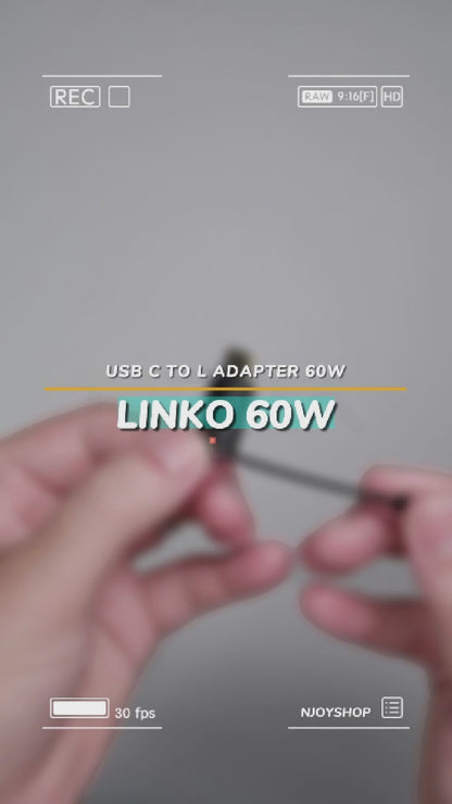 Đầu Chuyển Type C Sang Cổng Lightning 30W Njoy Dây Đeo Tiện Lợi Cho iPhone 17 Pro Max 16 15 14 13 12