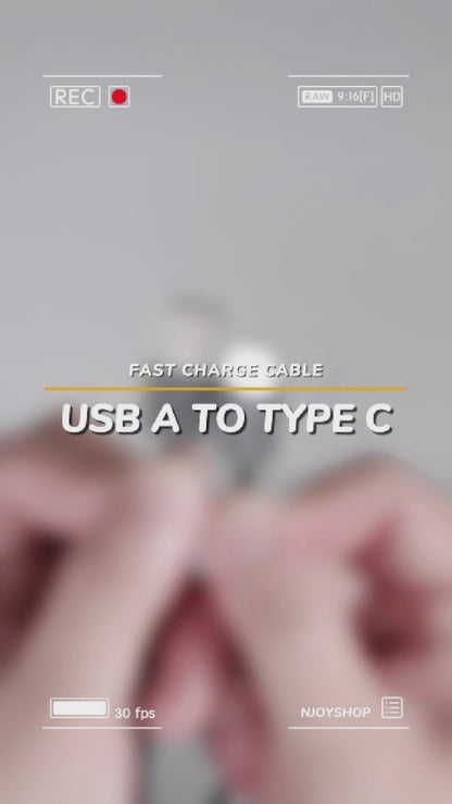 Cáp Sạc Nhanh Usb To Type C  Hỗ Trợ Sạc Nhanh Truyền Dữ Liệu Cho Samsung