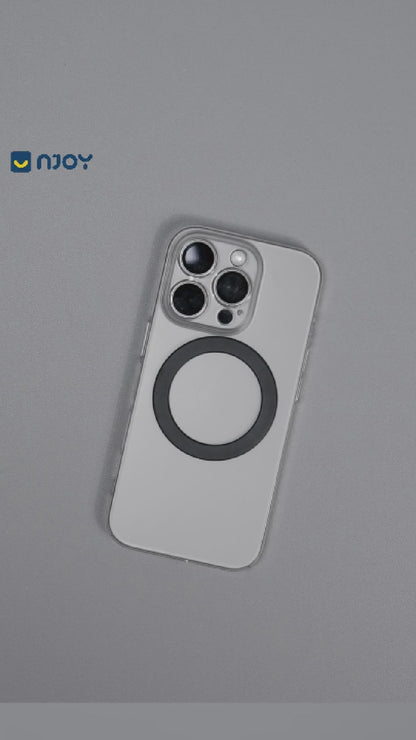 Vòng Nam Châm 3D Hỗ Trợ Sạc Không Dây Từ Tính Cho Điện Thoại iPhone 16 Pro Max 15 14 13 12 11 X Xs