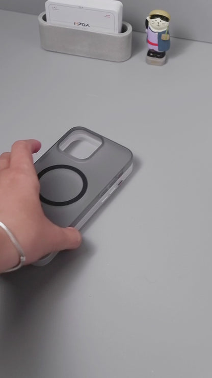 Ốp Siêu Mỏng Trong Suốt Hỗ Trợ Sạc Không Dây Bảo Vệ Camera Cho iPhone