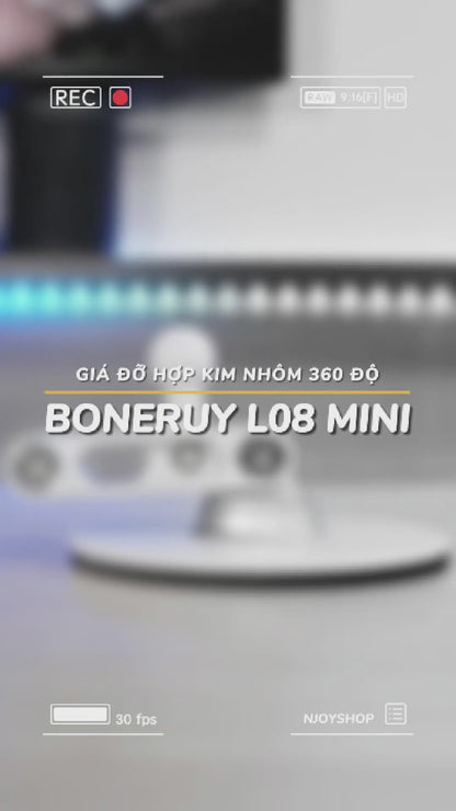 Giá Đỡ Để Bàn Boneruy Chất Liệu Nhôm Chắc Chắn Đế Chống Trượt Cho Điện Thoại iPhone Samsung Oppo