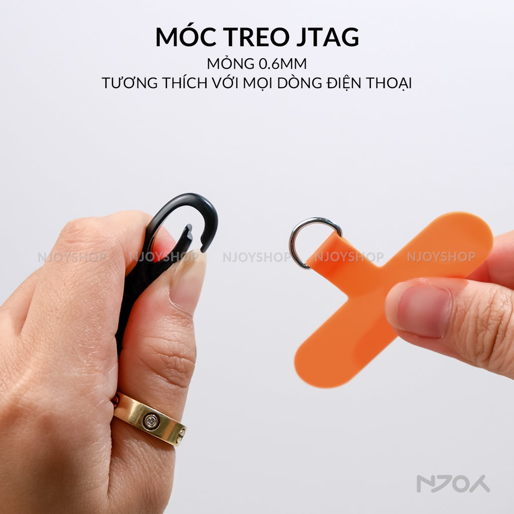 Dây Đeo Tay Điện Thoại Dài 40cm Chống Thất Lạc Tiện Dụng Cho Mọi Dòng Điện Thoại iPhone Samsung Oppo
