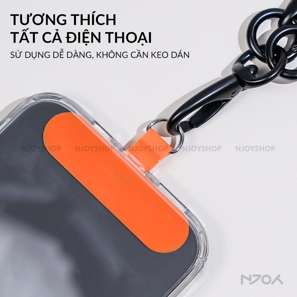 Dây Đeo Tay Điện Thoại Dài 40cm Chống Thất Lạc Tiện Dụng Cho Mọi Dòng Điện Thoại iPhone Samsung Oppo