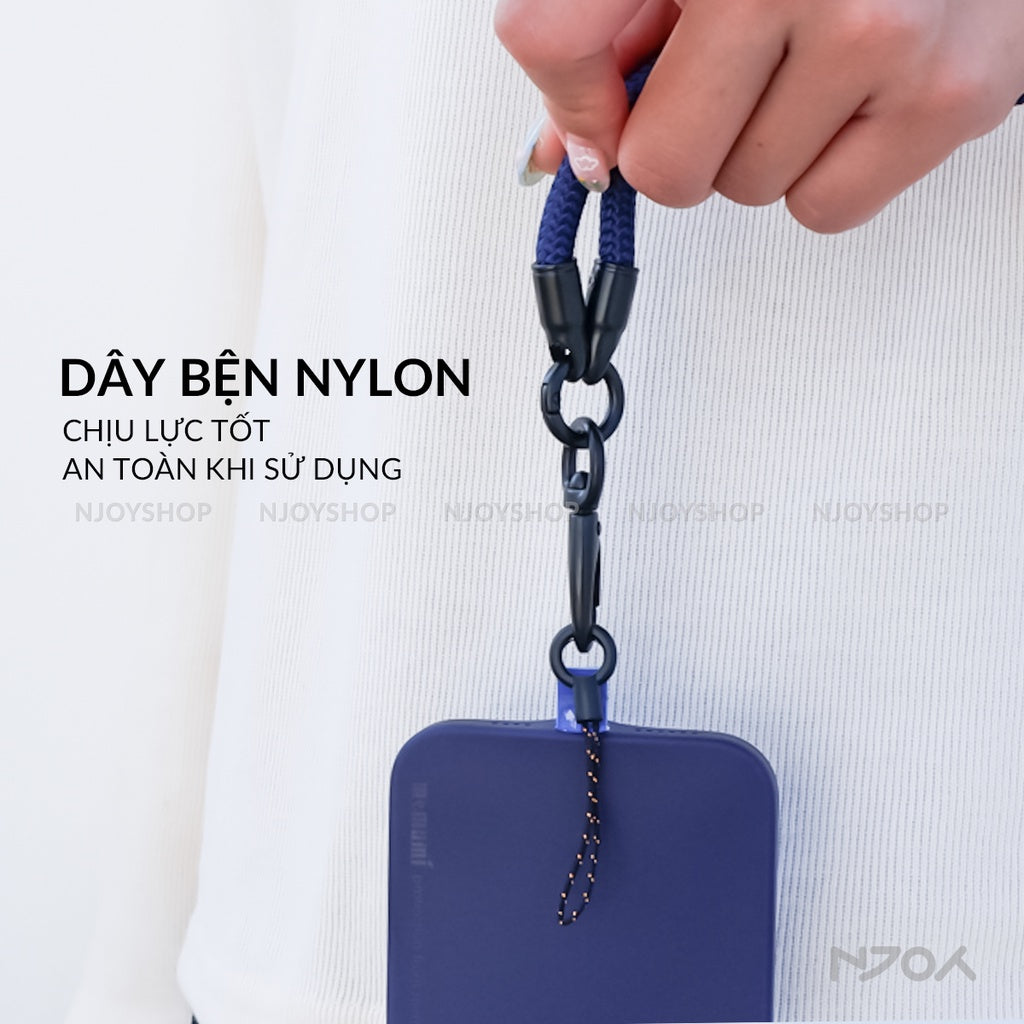 Dây Đeo Tay Điện Thoại Dài 40cm Chống Thất Lạc Tiện Dụng Cho Mọi Dòng Điện Thoại iPhone Samsung Oppo