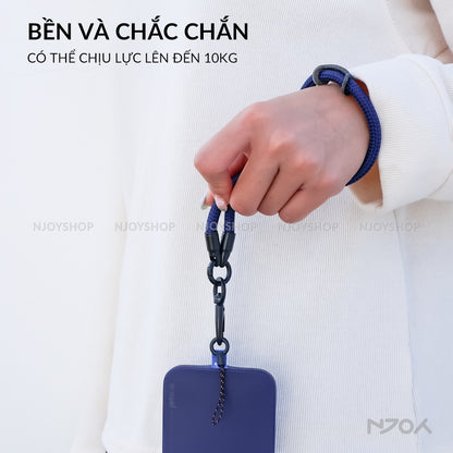 Tag Trong Suốt Hỗ Trợ Gắn Cho Dây Đeo Điện Thoại Không Cần Dán