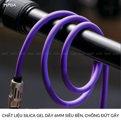 Cáp Sạc Nhanh Đa Năng 4 Trong 1 240W Vỏ Hợp Kim Nhôm Cho iPhone MacBook Laptop