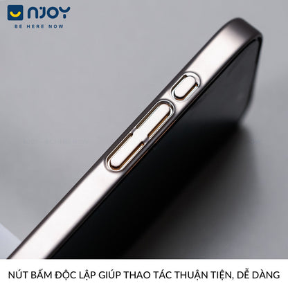 Ốp Lưng Nhám Magsafe Si Crom Sang Trọng Cho Điện Thoại iPhone 17 Pro Max 16 15 14 13