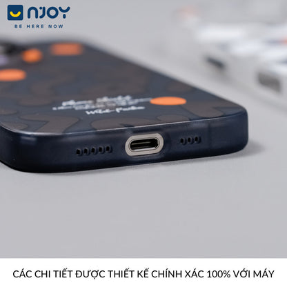 Ốp Lưng Nhám Magsafe Chống Vân Tay Họa Tiết Graffiti Cho Điện Thoại iPhone 17 Pro Max 16 15 14 13