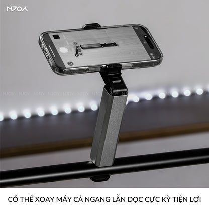 Giá Đỡ Kẹp Điện Thoại Boneruy E02 Siêu Nhỏ Gập Gọn Hợp Kim Nhôm Cao Cấp
