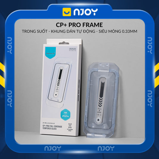 Kính Cường Lực Nillkin Trong Suốt Khung Tự Dán Cho iPhone 17 Pro Max 16 15 14 13 12 11